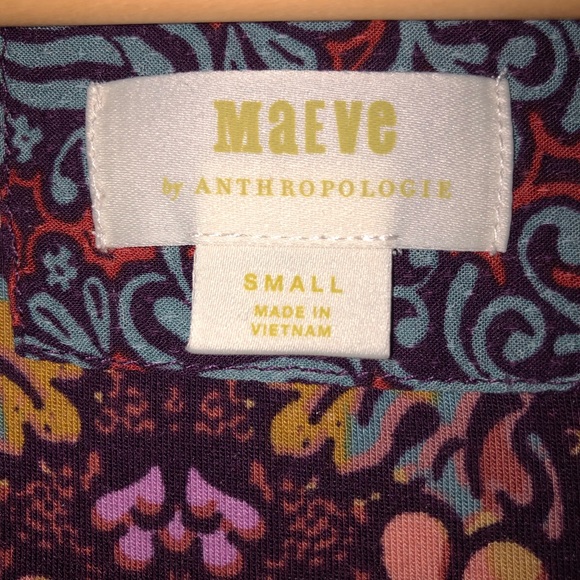 Anthropologie Patterned Blouse - Picture 2 of 2